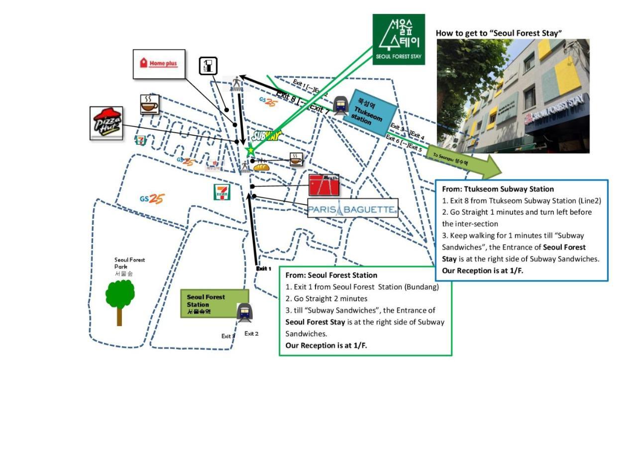 Seoul Forest Stay Ngoại thất bức ảnh